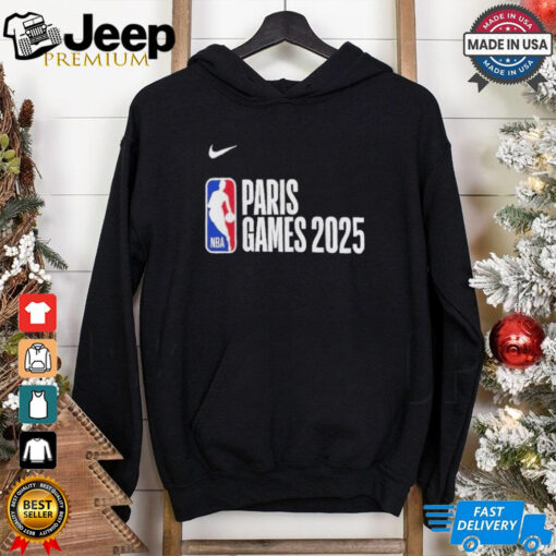 Basketball Paris 2025 Logo Nike T Shirt