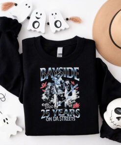 Bayside 25th Anniversary Tee Bootleg 25 Years On Da Streets T Shirt