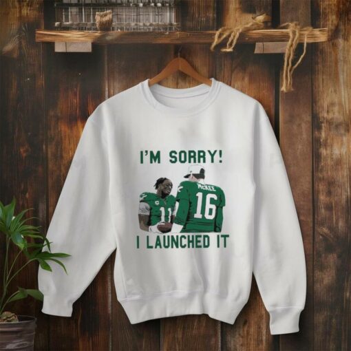 Best A.j Brown I’m Sorry I Launched It Tanner Mckee Shirt
