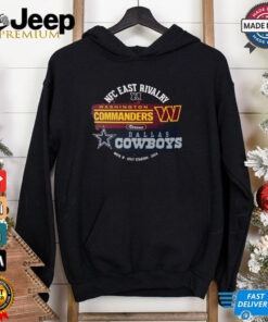 Best Dallas Cowboys Vs Washington Commanders 2024 NFC East Rivalry Shirt