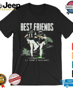 Best Friends A J Brown x Jalen Hurts Signatures 2025 Shirt
