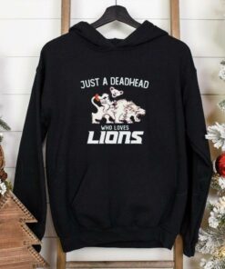 Best Grateful Dead Just A Deadhead Who Loves Detroit Lions Shirt