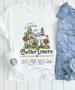 Better Lovers Frontierer & Greyhaven UK Headline Tour 2025 T Shirts