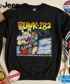 Blink 182 Alkaline Trio February 13 2025 Hollywood, CA T shirts