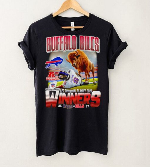 Buffalo Bills AFC Divisional Playoffs 2025 winners mascot shirt
