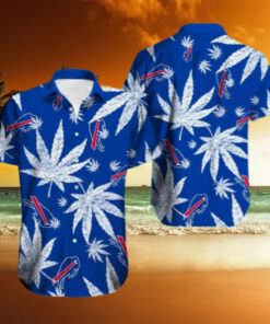 Buffalo Bills Palm Paradise Blue Hawaiian Shirt