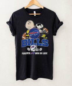 Buffalo Bills forever win or lose Snoopy shirt
