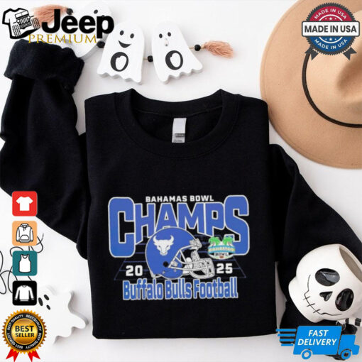 Buffalo Bulls Football 2025 Bahamas Bowl Champions Shirt