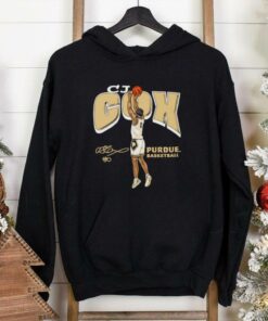 CJ Cox Purdue Boilermakers basketball illustrated shirt