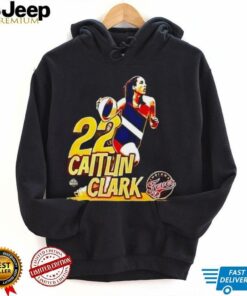 Caitlin Clark 22 Iowa Hawkeyes 2025 cartoon shirt