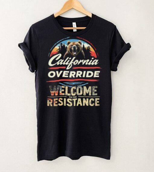 California Override Welcome To The Resistance Shirt