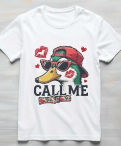 Call me Valentine Mallard Duck shirt