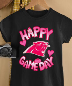 Carolina Panthers Happy Gameday Valentines Day shirt