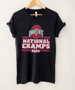 Champion Ohio State Buckeyes College Football Playoff 2024 National Champions Schedule T Shirt