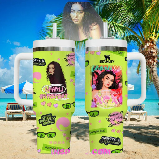 Charli XCX On Repeat Stanley Tumbler Cup