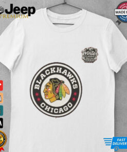 Chicago Hockey 2025 Winter Classic Primary Logo T Shirt