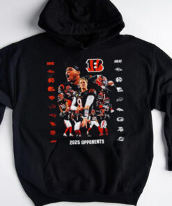 Cincinnati Bengals 2025 Opponents shirt