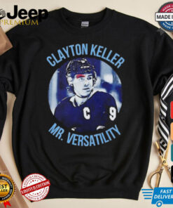 Clayton Keller Mr Versatility Utah Hockey Club shirt