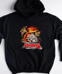 Cleveland Browns Dawg Pound helmet shirt