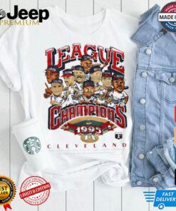 Cleveland Indians 1995 League Champion Caricature vintage shirt