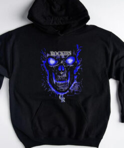 Colorado Rockies Fiery Skull shirt