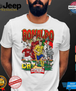 Cristiano Ronaldo #7 Soccer CR7 flames city comic shirt