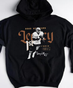 Dan Quinn wearing a Doug Williams legacy signature shirt