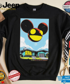 Deadmau5 Gig Poster For Show At The Belly Up Aspen Celebrating The Club 20th Anniversary On January 24 2025 shirt