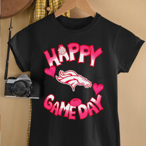 Denver Broncos Happy Gameday Valentines Day shirt