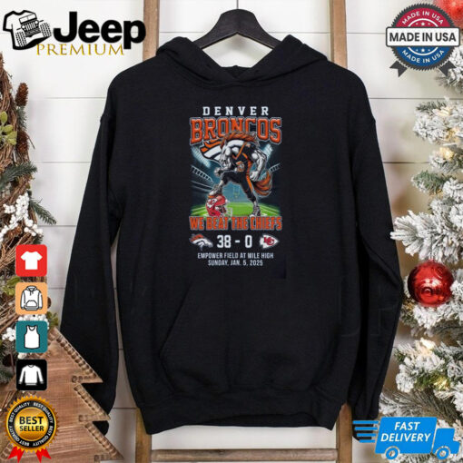 Denver Broncos We Beat The Chiefs 2025 For Fans T Shirt