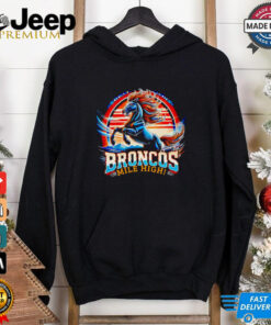Denver Broncos mile high shirt