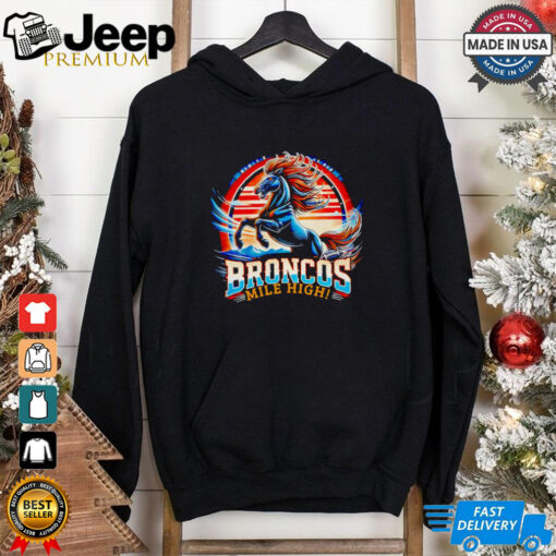 Denver Broncos mile high shirt