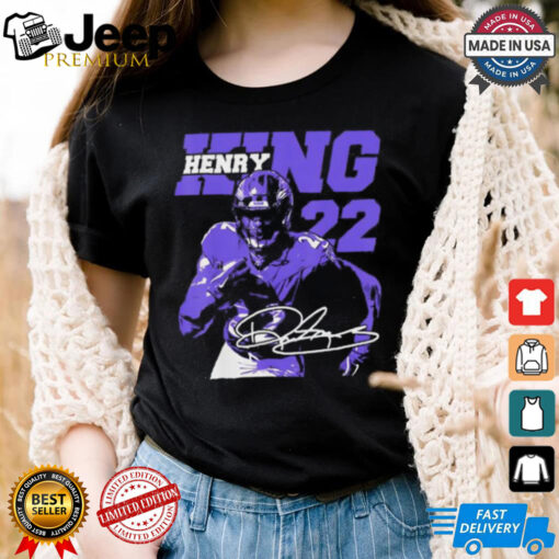 Derrick Henry King 22 Baltimore Ravens shirt