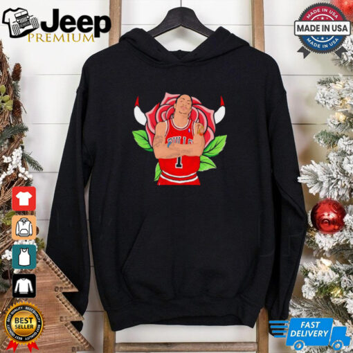 Derrick Rose No. 1 Chicago Bulls shirt