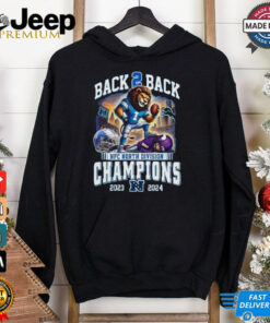Detroit Lions NFC North Division Champions Back To Back 2023 2024 T Shirt