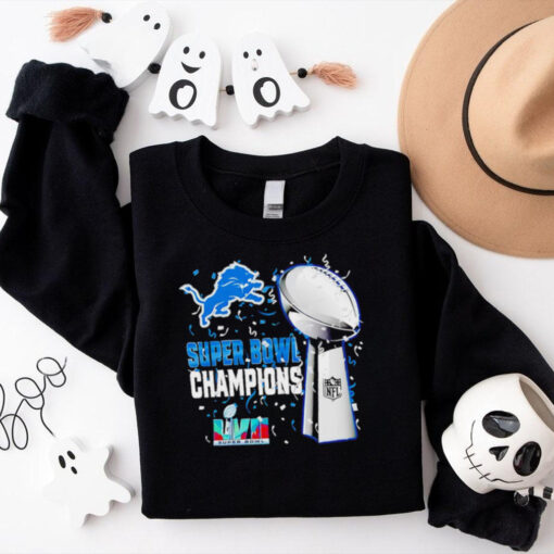 Detroit Lions Super Bowl Lvii 2024 Champions NFL shirt