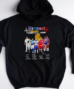 Detroit Sports home sweet home signature shirt