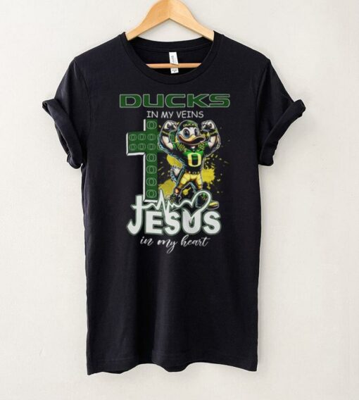Ducks in my veins jesus in my heart shirt