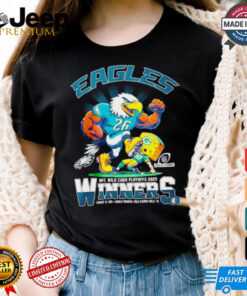 Eagles 2025 NFC Wild Card Playoffs Winners mascot Sweatshirt