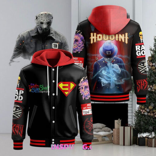 Eminem Houdini “The Death of Slim Shady” Hooded Varsity Jacket