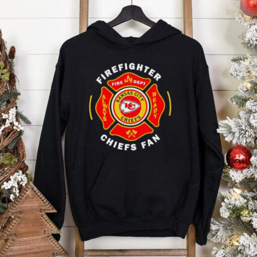 Firefighter fire dept always ready Kansas City Chiefs fan shirt