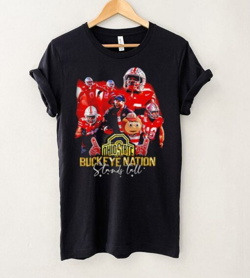 Forever Ohio State Football Champions Buckeye Nation Stands Tall graphic shirt