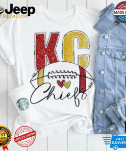 Glitter Kc Chiefs Football Game Day T Shirt