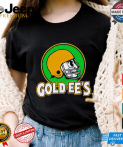 Gold ee’s X Buc ee’s logo shirt