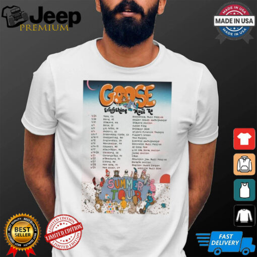 Goose Everything Must Go Summer Tour 2025 T shirts