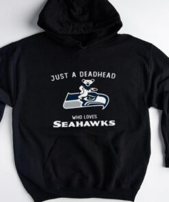 Grateful Dead Just A Deadhead Who Loves Seattle Swhawks Shirt