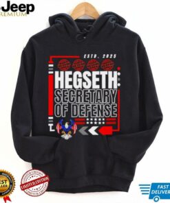 Hegseth secretary of defense shirt