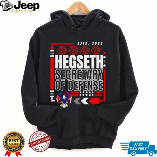 Hegseth secretary of defense shirt