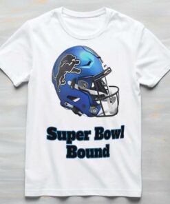 Helmet Super Bowl Bound Detroit Lions shirt