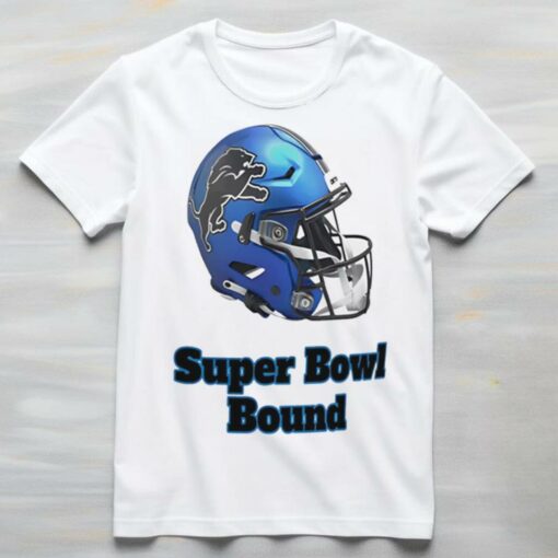 Helmet Super Bowl Bound Detroit Lions shirt